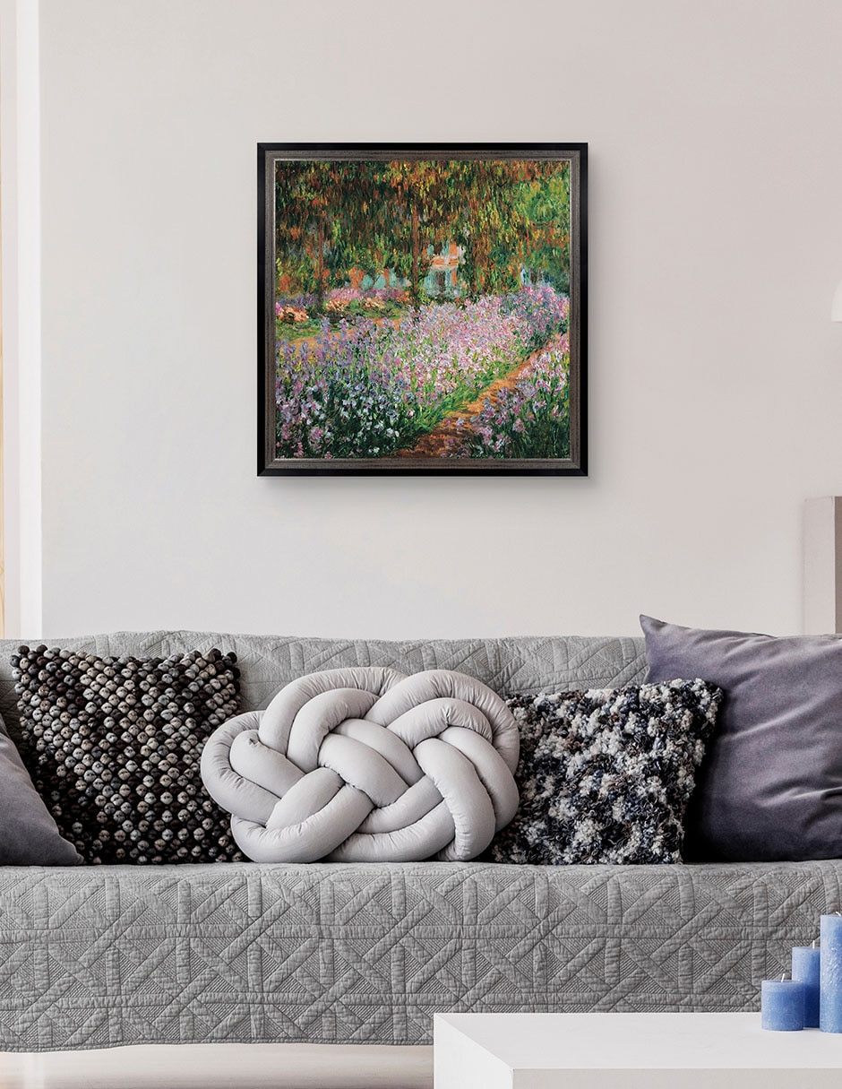 Cuadro decorativo Monet – Jardín del artista de Portfolio Arts Group técnica mixta 5
