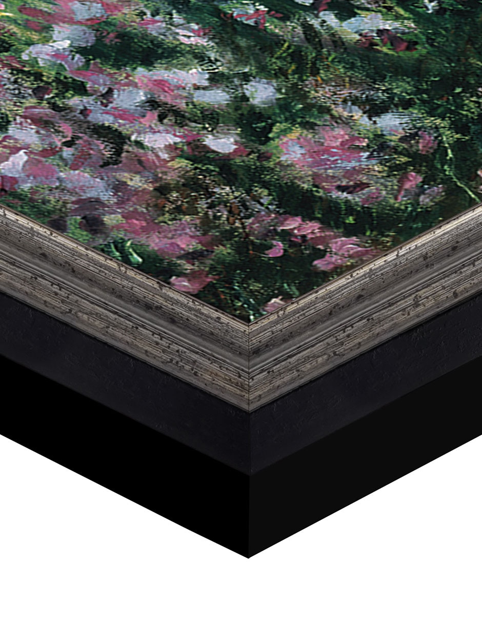 Cuadro decorativo Monet – Jardín del artista de Portfolio Arts Group técnica mixta 6