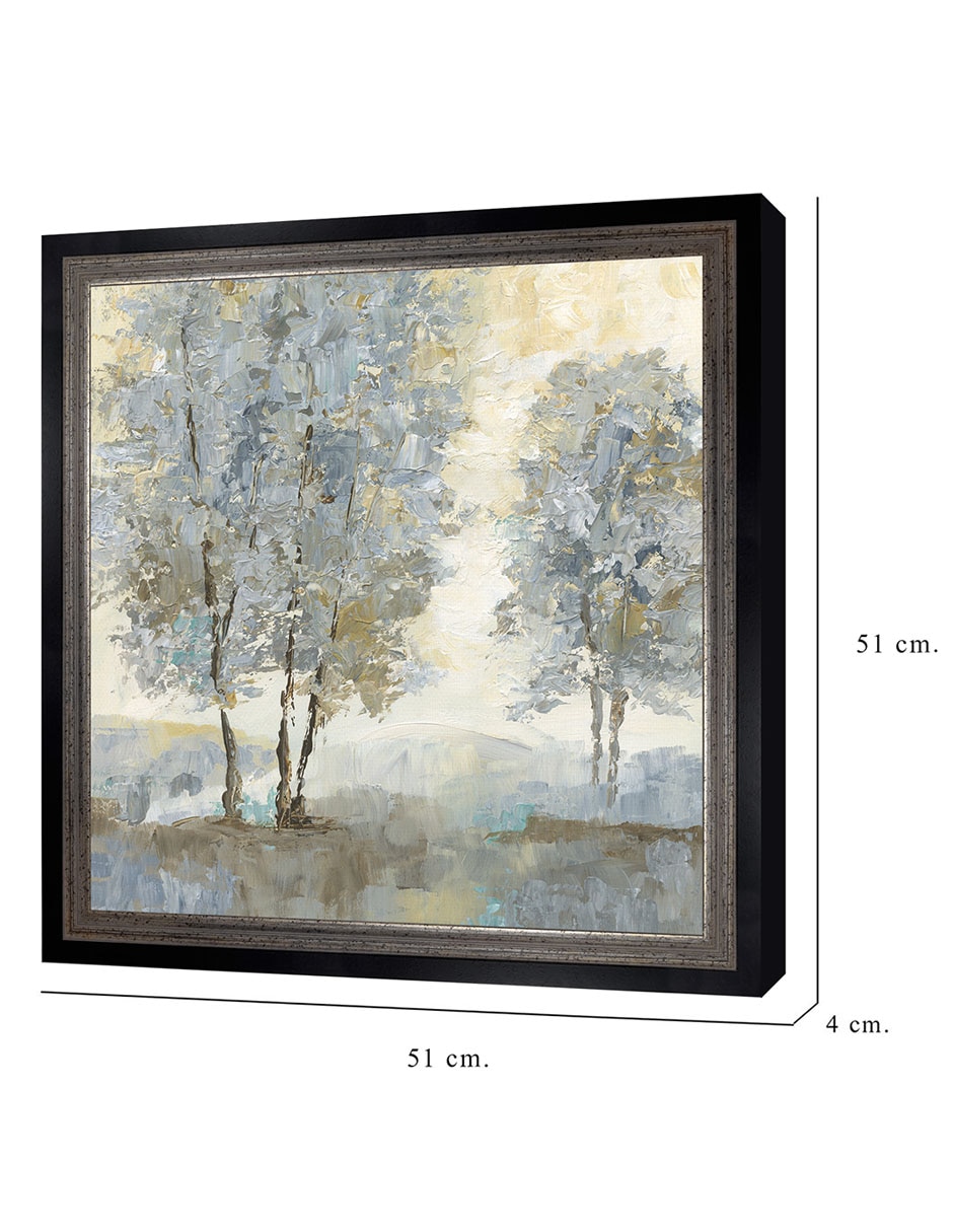 Cuadro decorativo Centinela suave II de Nan técnica mixta 8