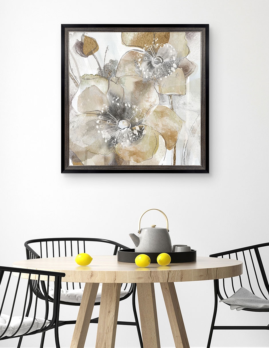Cuadro decorativo Amapola primaveral II de Maria Donovan técnica mixta 4