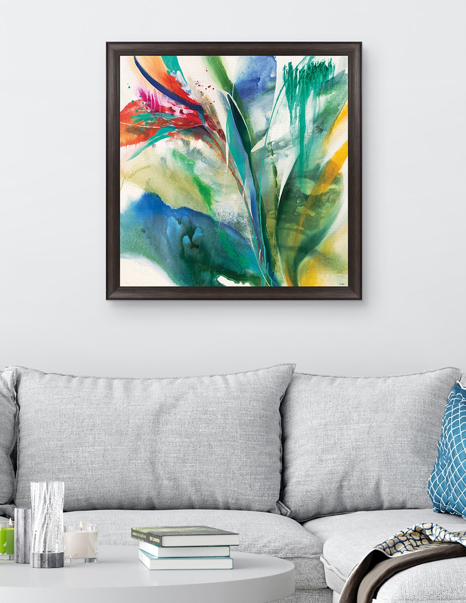 Cuadro decorativo Ave del Paraíso de K. Nari técnica mixta 4