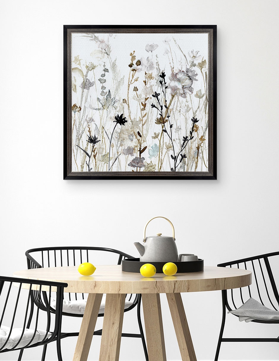 Cuadro decorativo Niebla de flores silvestres II de Carol Robinson técnica mixta 5