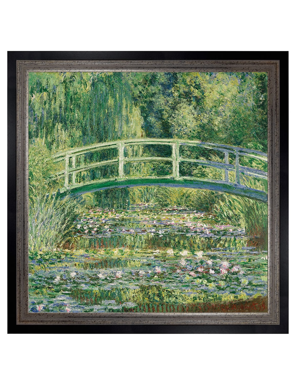 Cuadro decorativo Monet – Puente japonés de nenúfares de Portfolio Arts Group técnica mixta Cuadro decorativo Monet – Puente japonés de nenúfares de Portfolio Arts Group técnica mixta