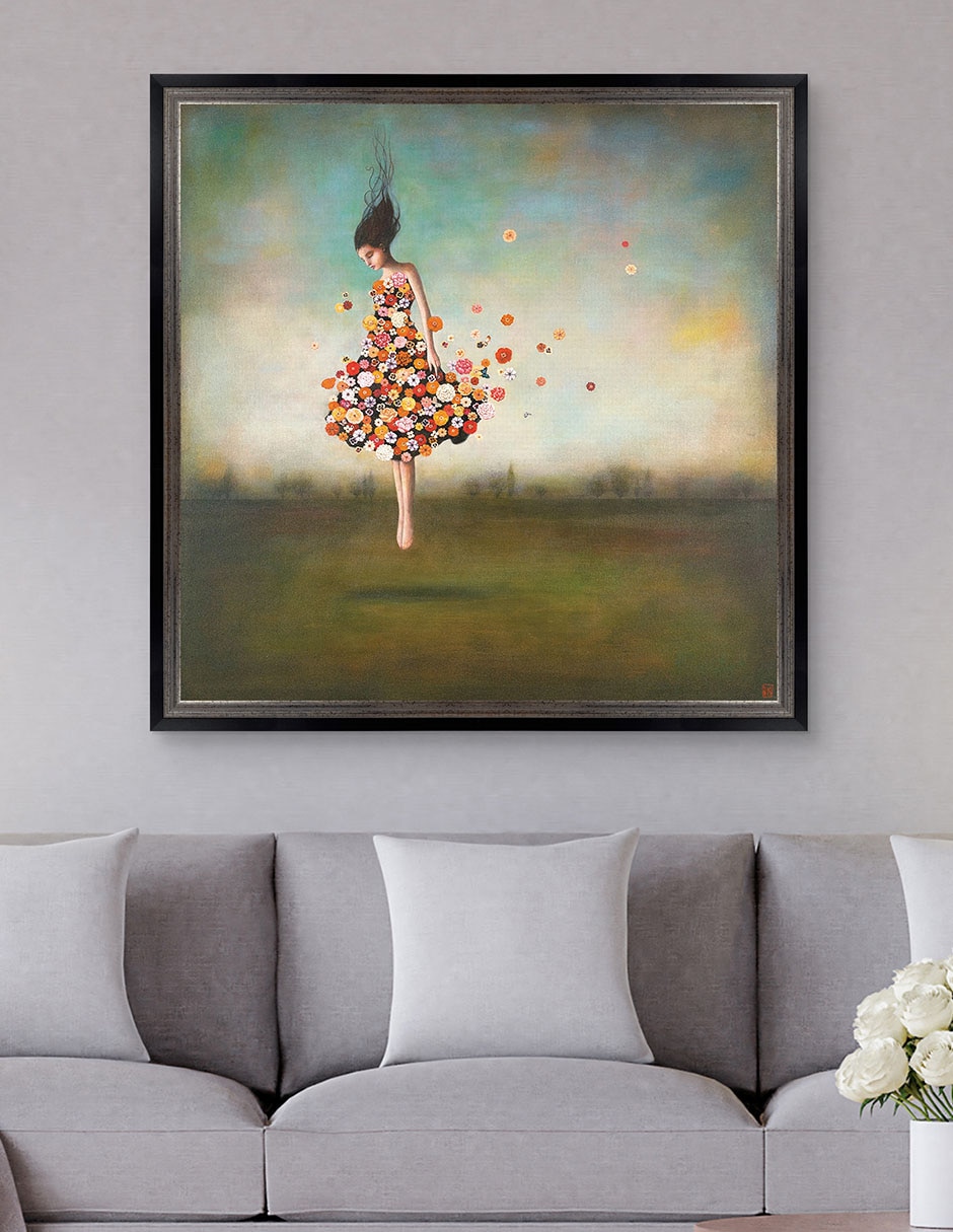 Cuadro decorativo Floración sin límites de Duy Huynh técnica mixta 2