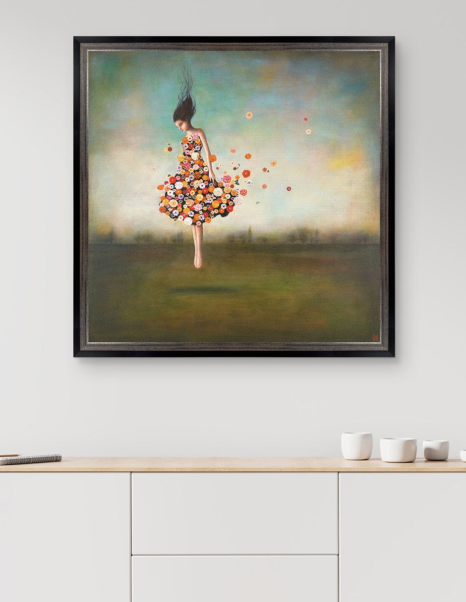 Cuadro decorativo Floración sin límites de Duy Huynh técnica mixta 3