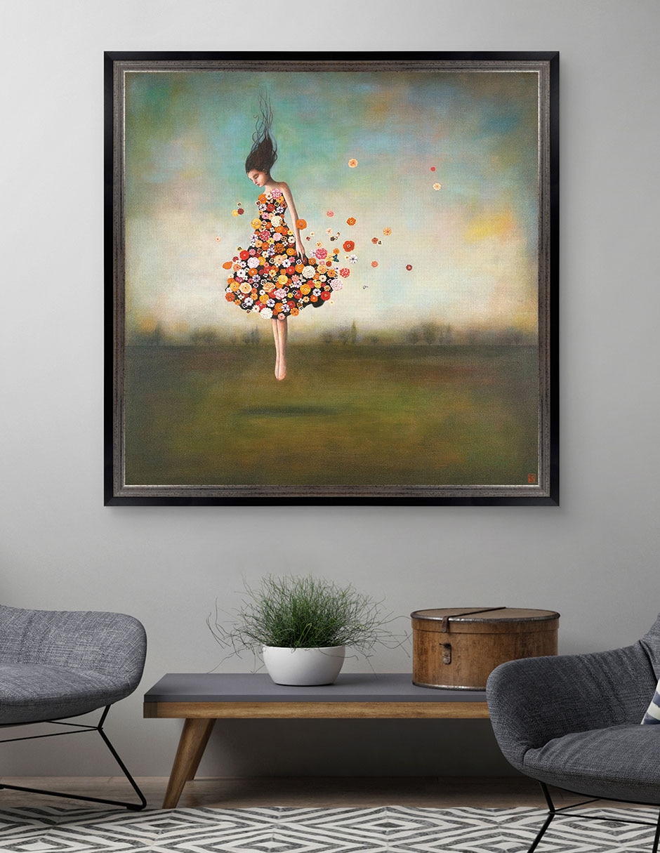 Cuadro decorativo Floración sin límites de Duy Huynh técnica mixta 4