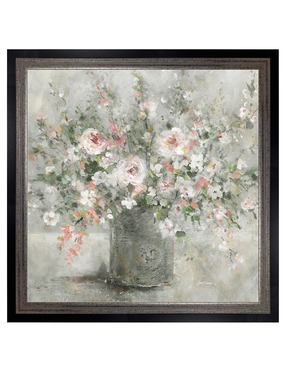 Cuadro decorativo Encanto Floral de Carol Robinson técnica mixta Cuadro decorativo Encanto Floral de Carol Robinson técnica mixta