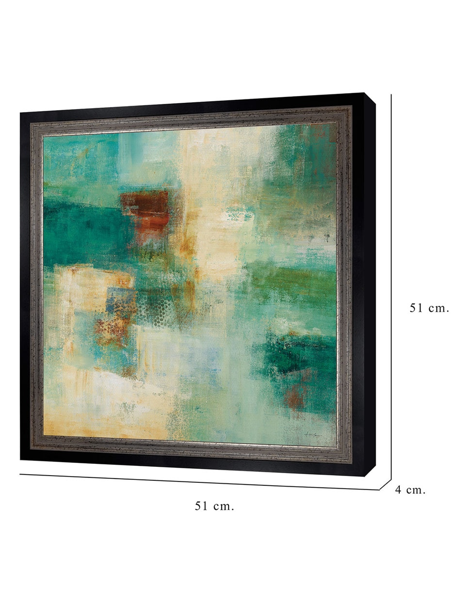 Cuadro decorativo Abstracto I de Simon Addyman técnica mixta 2