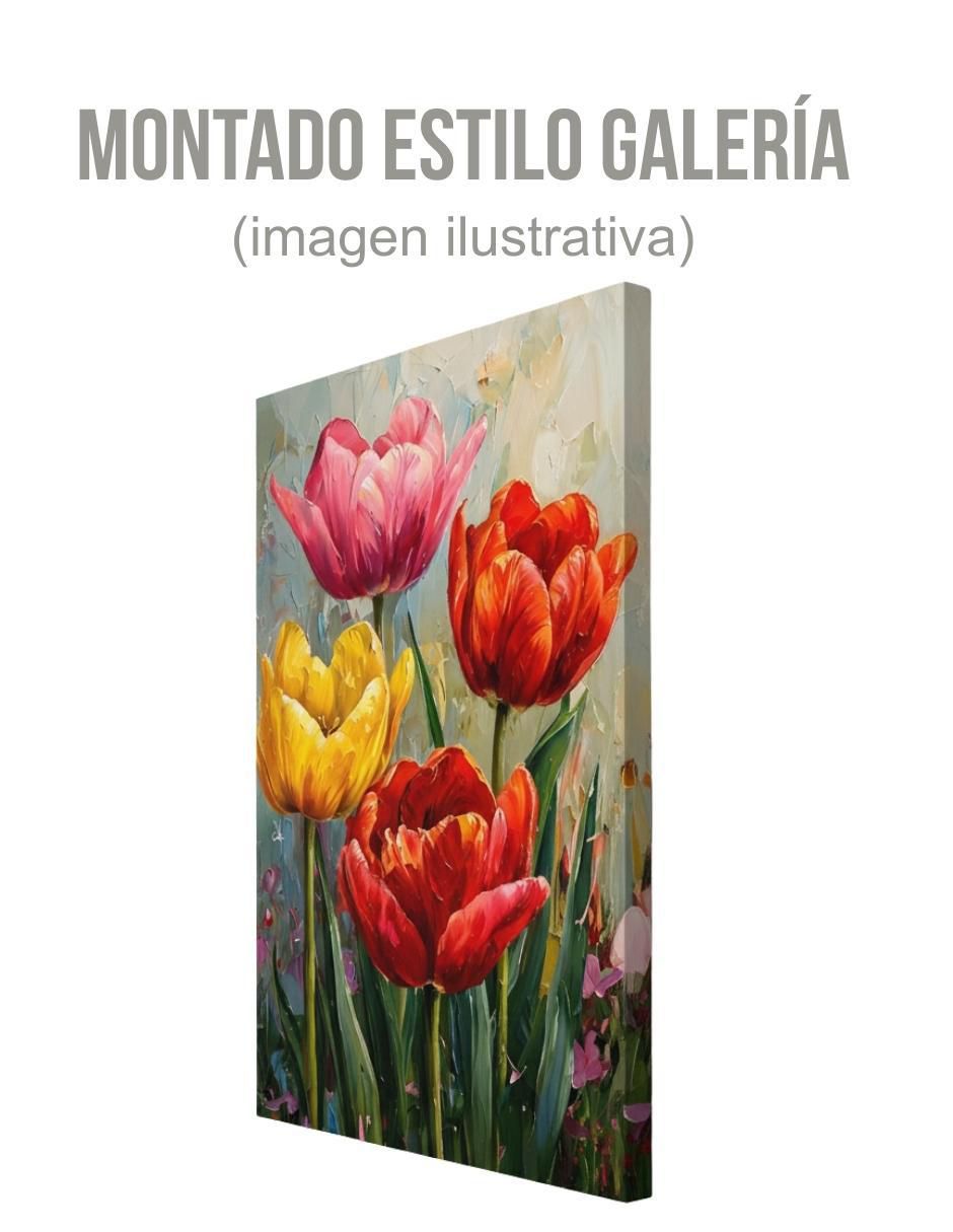 Cuadro decorativo Planta túlipanes 3