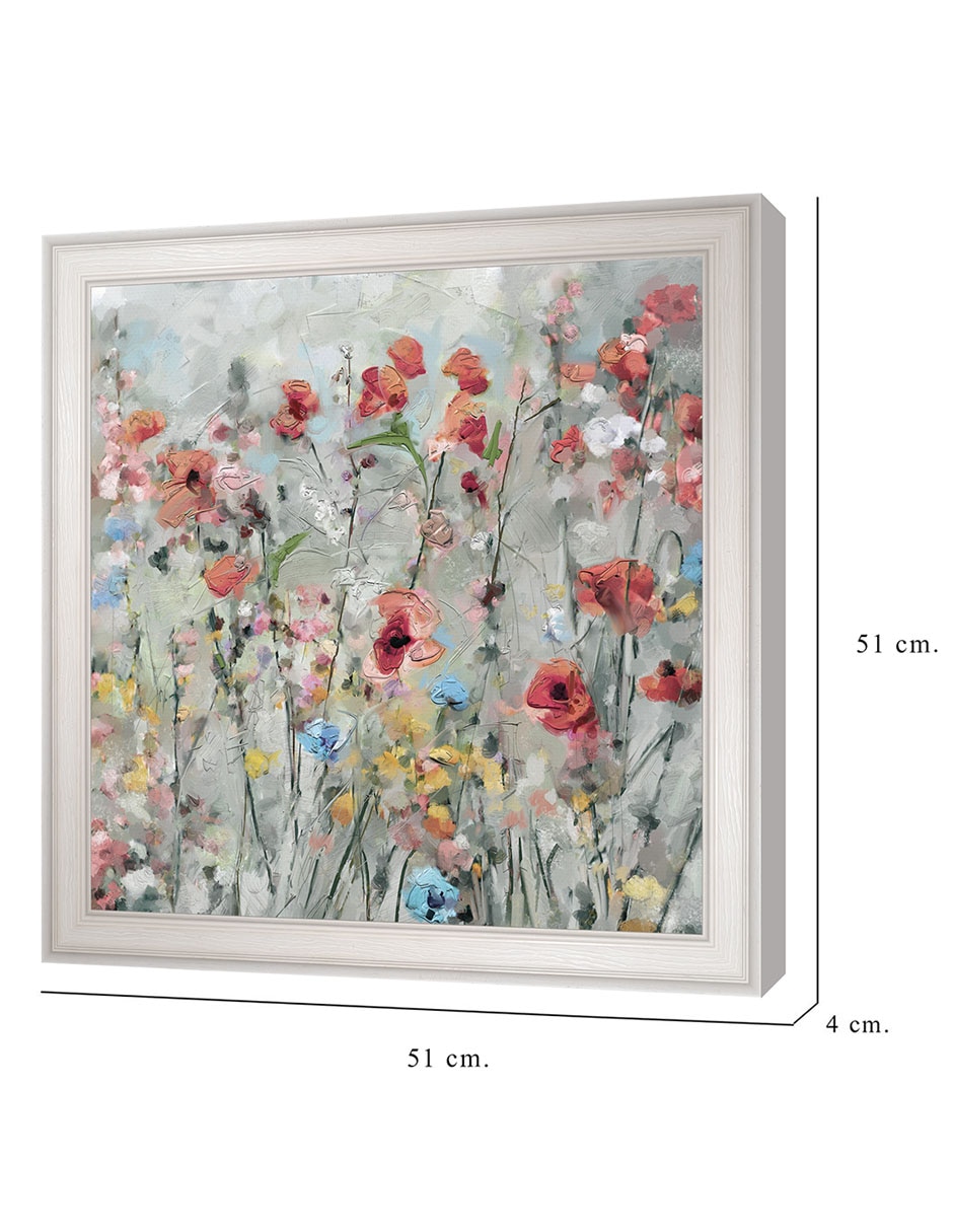 Cuadro decorativo Primavera campestre de Studio Arts técnica mixta 2