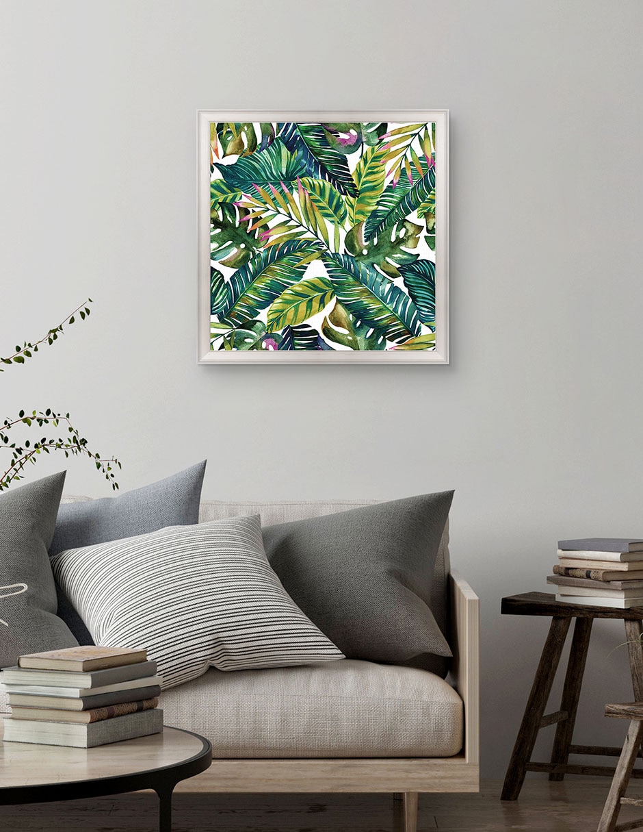 Cuadro decorativo Patrón tropical de Mark Ashkenazi técnica mixta 2