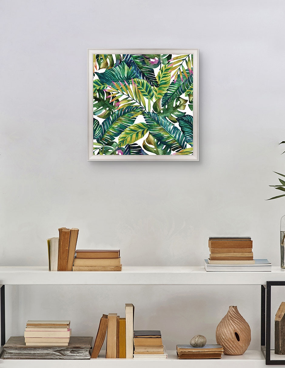 Cuadro decorativo Patrón tropical de Mark Ashkenazi técnica mixta 3