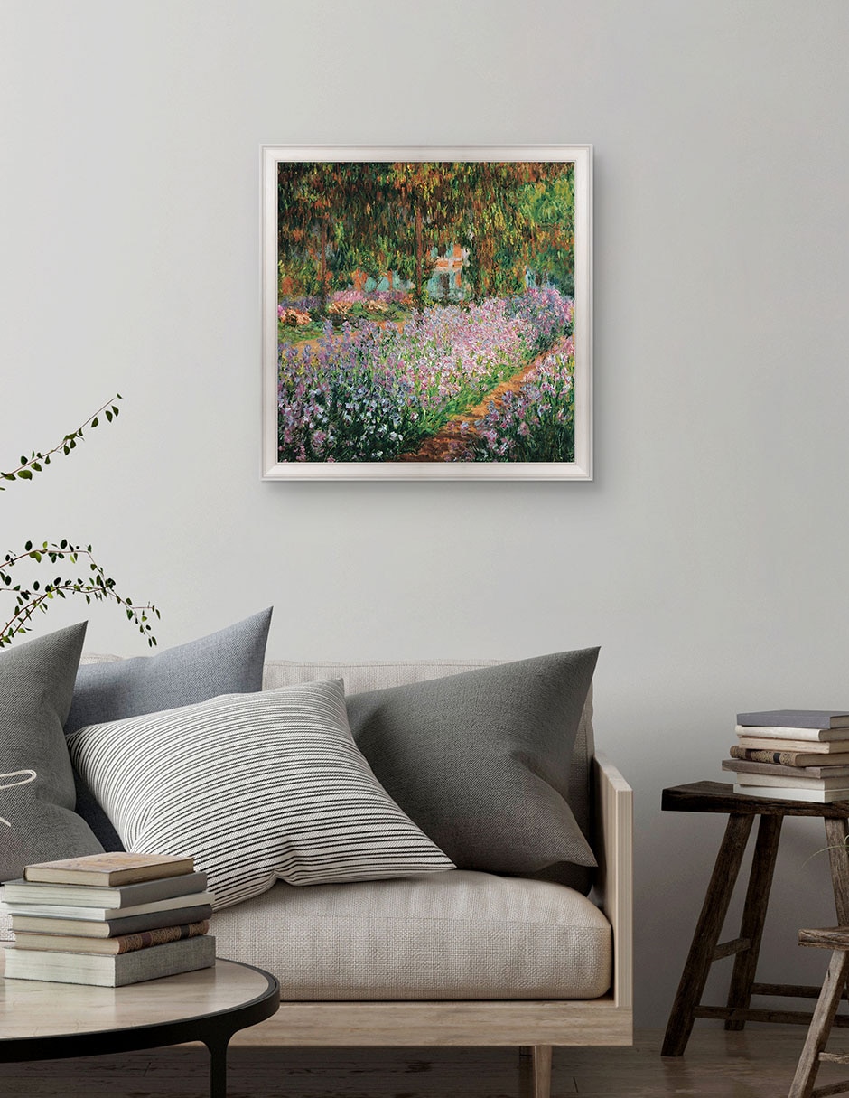 Cuadro decorativo Monet – Jardín del artista de Portfolio Arts Group técnica mixta 2