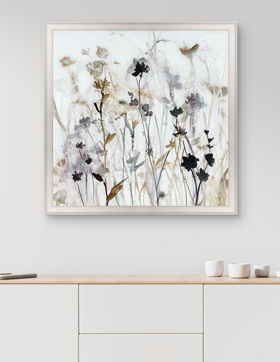 Cuadro decorativo Niebla de flores silvestres I de Carol Robinson técnica mixta 3