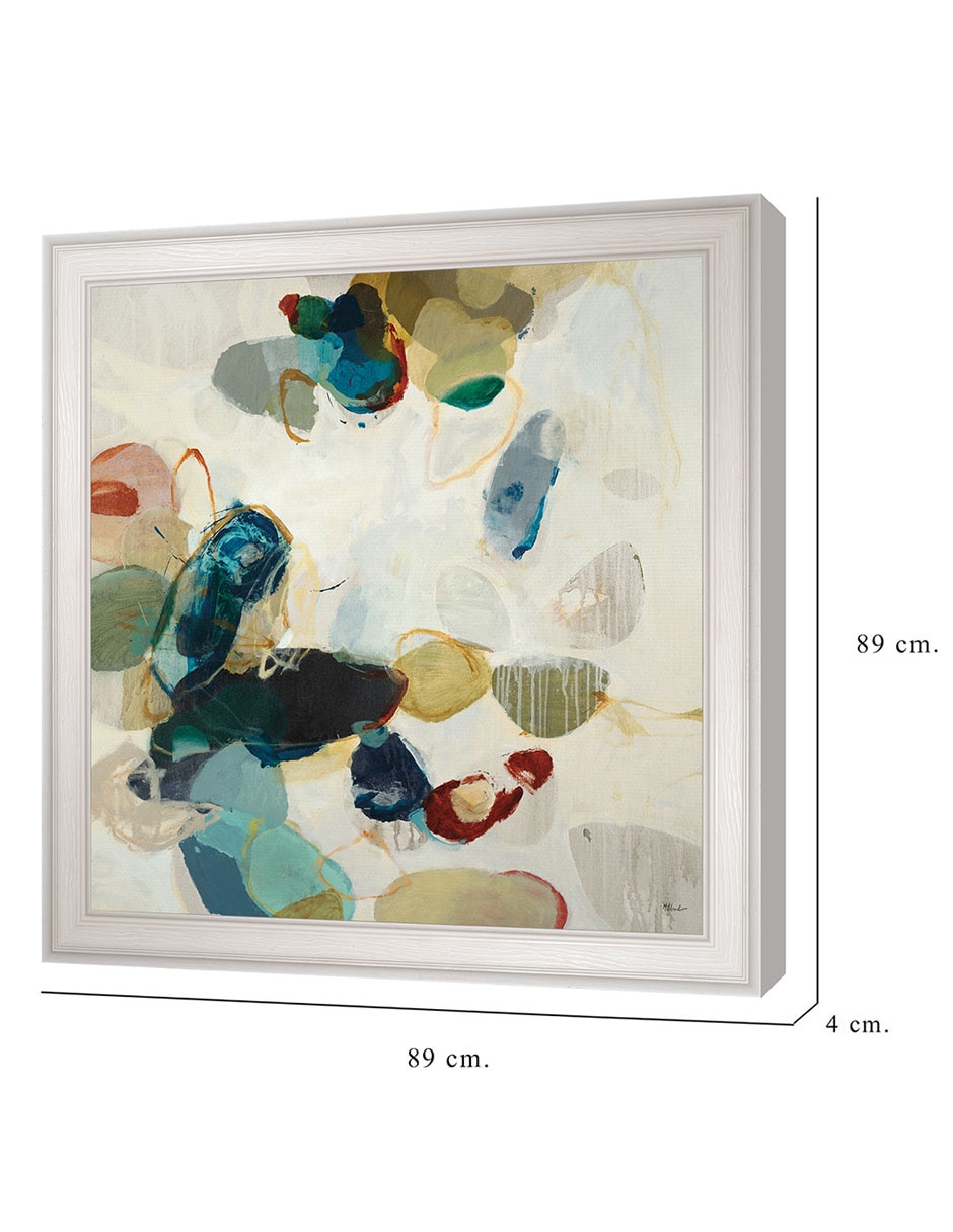 Cuadro decorativo Composición de piedra II de Randy Hibberd técnica mixta 8