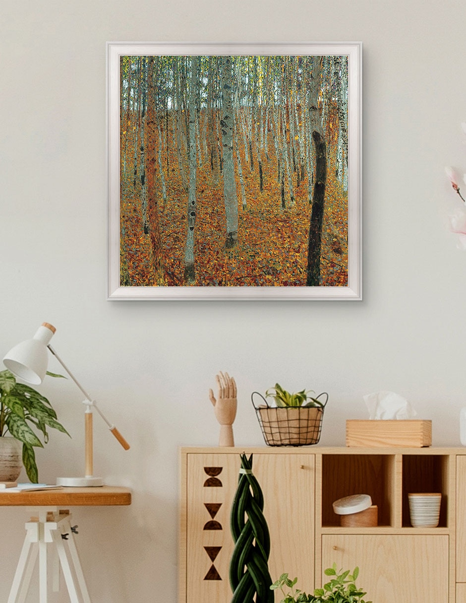 Cuadro decorativo Klimt – Bosque de hayas de Portfolio Arts Group técnica mixta 2