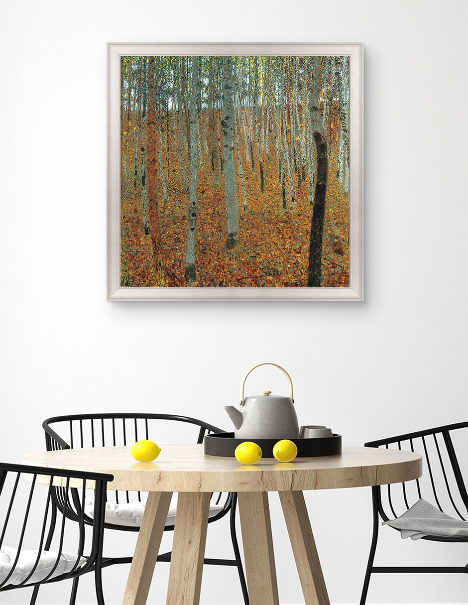 Cuadro decorativo Klimt – Bosque de hayas de Portfolio Arts Group técnica mixta 4