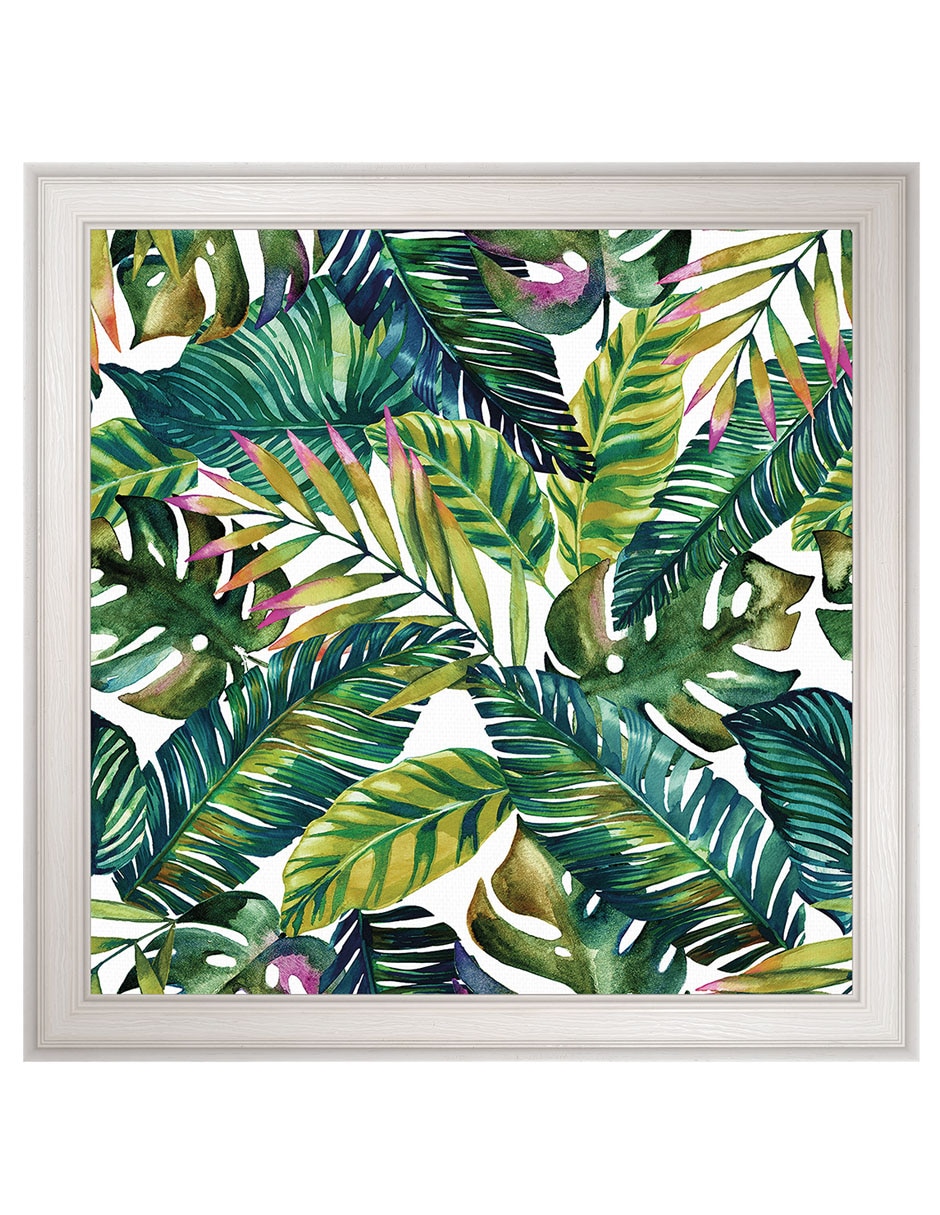 Cuadro decorativo Patrón tropical de Mark Ashkenazi técnica mixta Cuadro decorativo Patrón tropical de Mark Ashkenazi técnica mixta