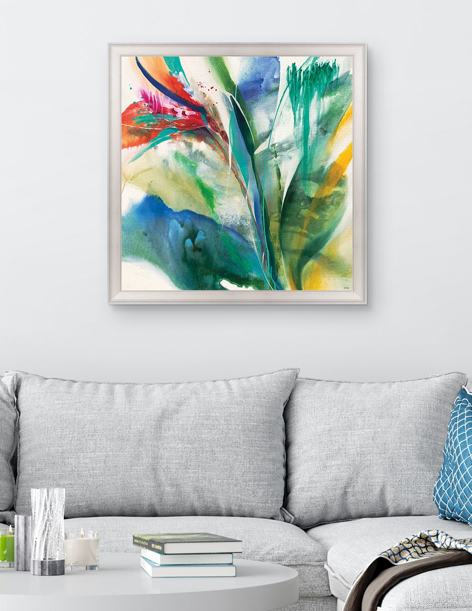 Cuadro decorativo Ave del Paraíso de K. Nari técnica mixta 5