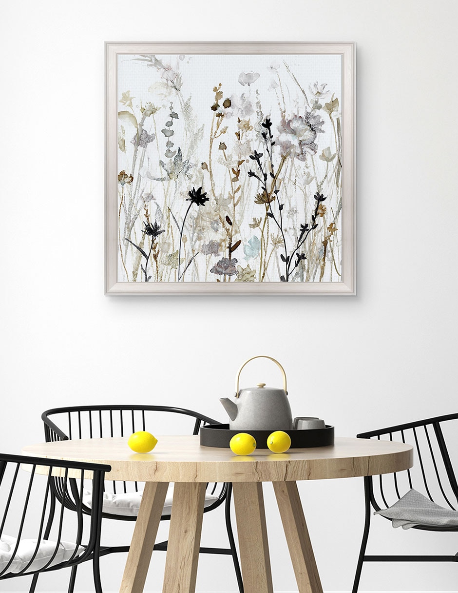 Cuadro decorativo Niebla de flores silvestres II de Carol Robinson técnica mixta 4