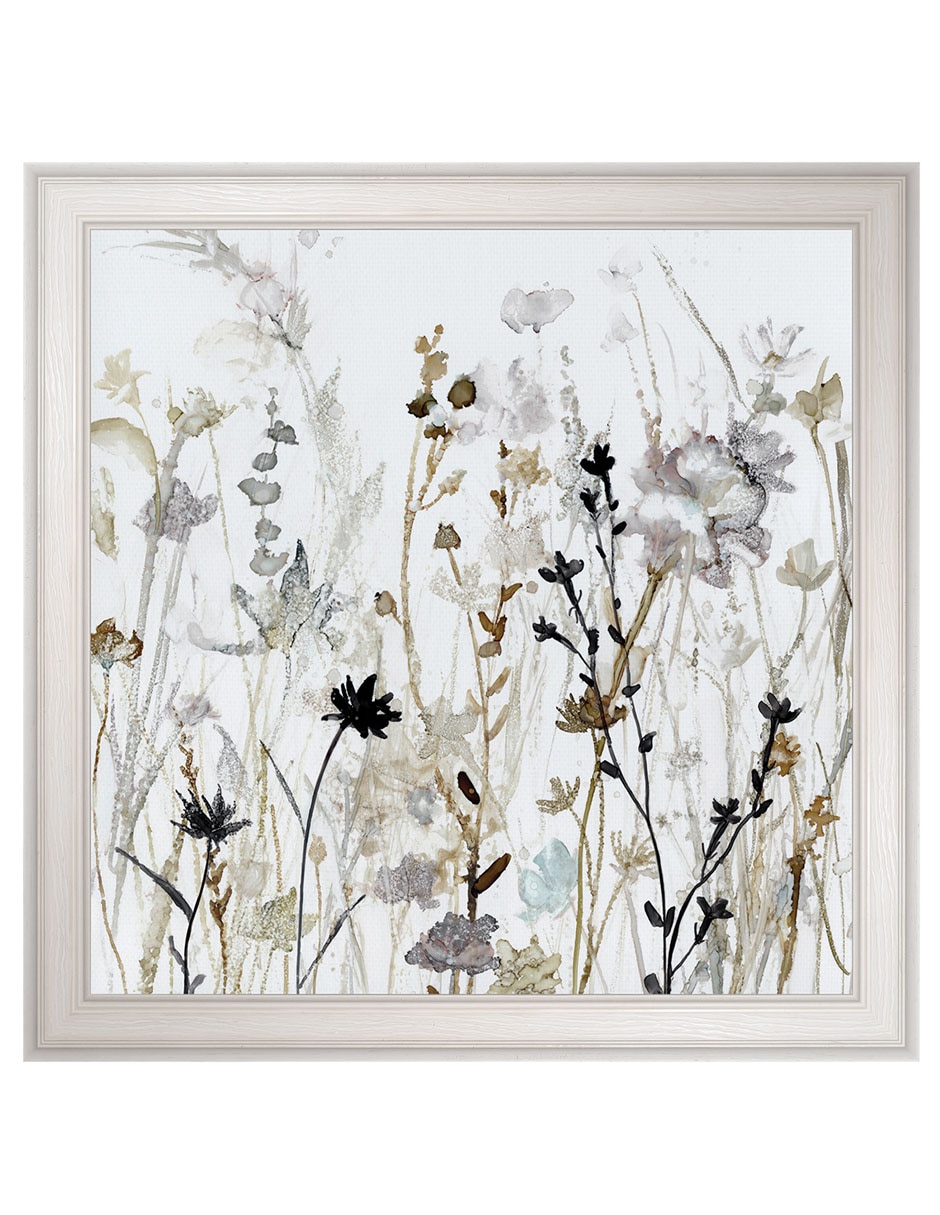 Cuadro decorativo Niebla de flores silvestres II de Carol Robinson técnica mixta