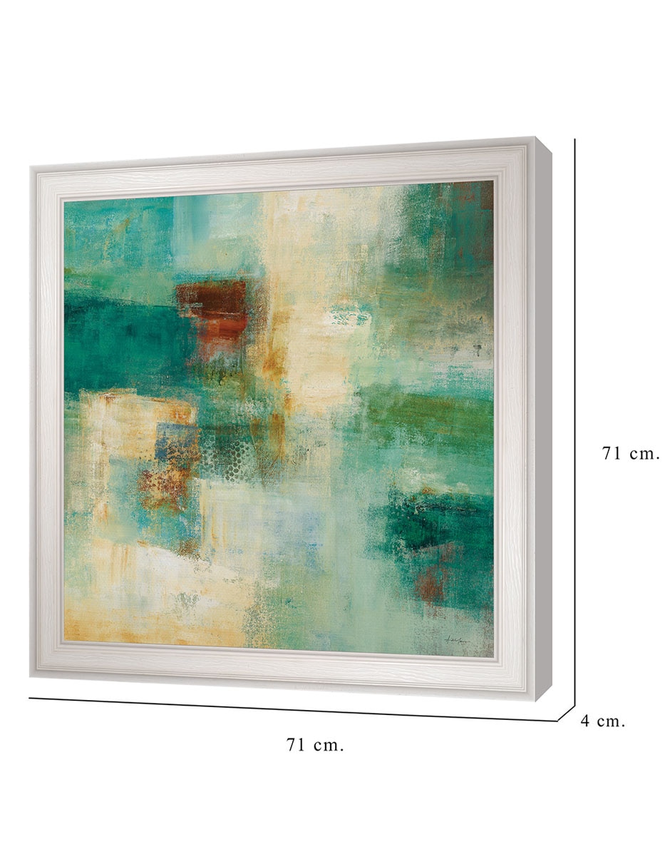 Cuadro decorativo Abstracto I de Simon Addyman técnica mixta 2