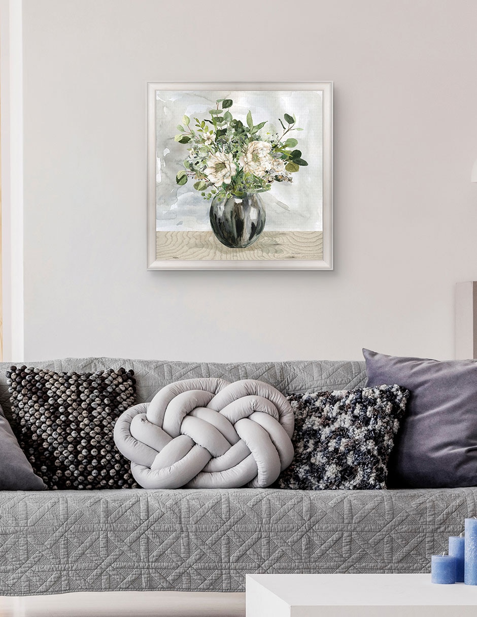 Cuadro decorativo Floral sofisticado de Carol Robinson técnica mixta 7
