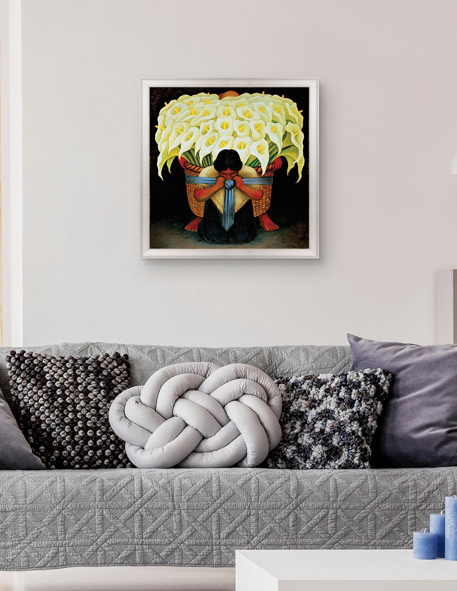 Cuadro decorativo Rivera – El vendedor de alcatraces de Portfolio Arts Group técnica mixta 4
