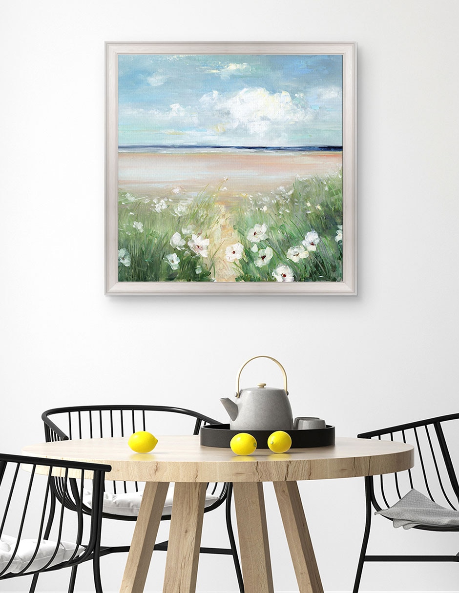 Cuadro decorativo Flores silvestres oceánicas de Sally Swatland técnica mixta 5
