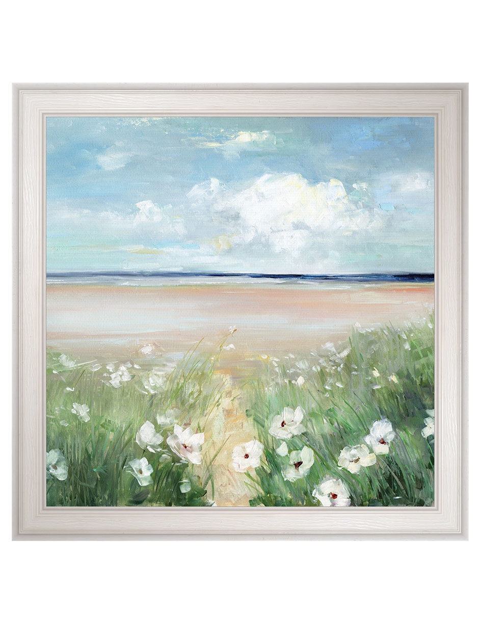Cuadro decorativo Flores silvestres oceánicas de Sally Swatland técnica mixta Cuadro decorativo Flores silvestres oceánicas de Sally Swatland técnica mixta