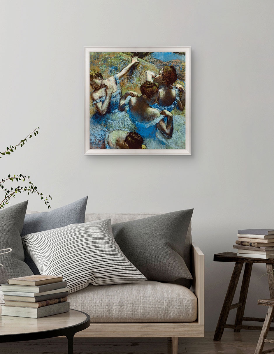 Cuadro decorativo Degas – Bailarinas en azul de Portfolio Arts Group técnica mixta 2