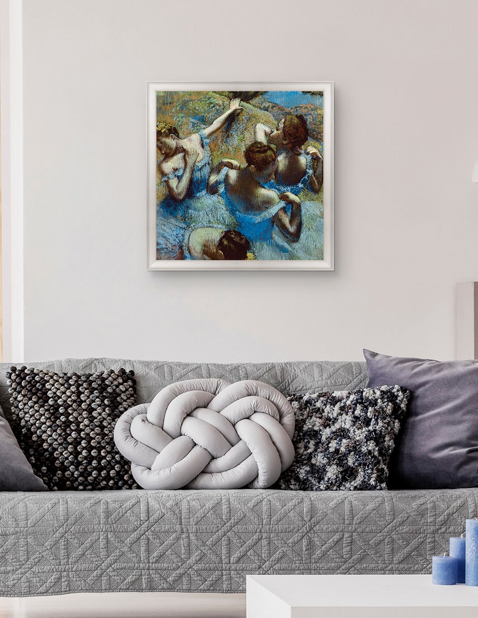 Cuadro decorativo Degas – Bailarinas en azul de Portfolio Arts Group técnica mixta 4