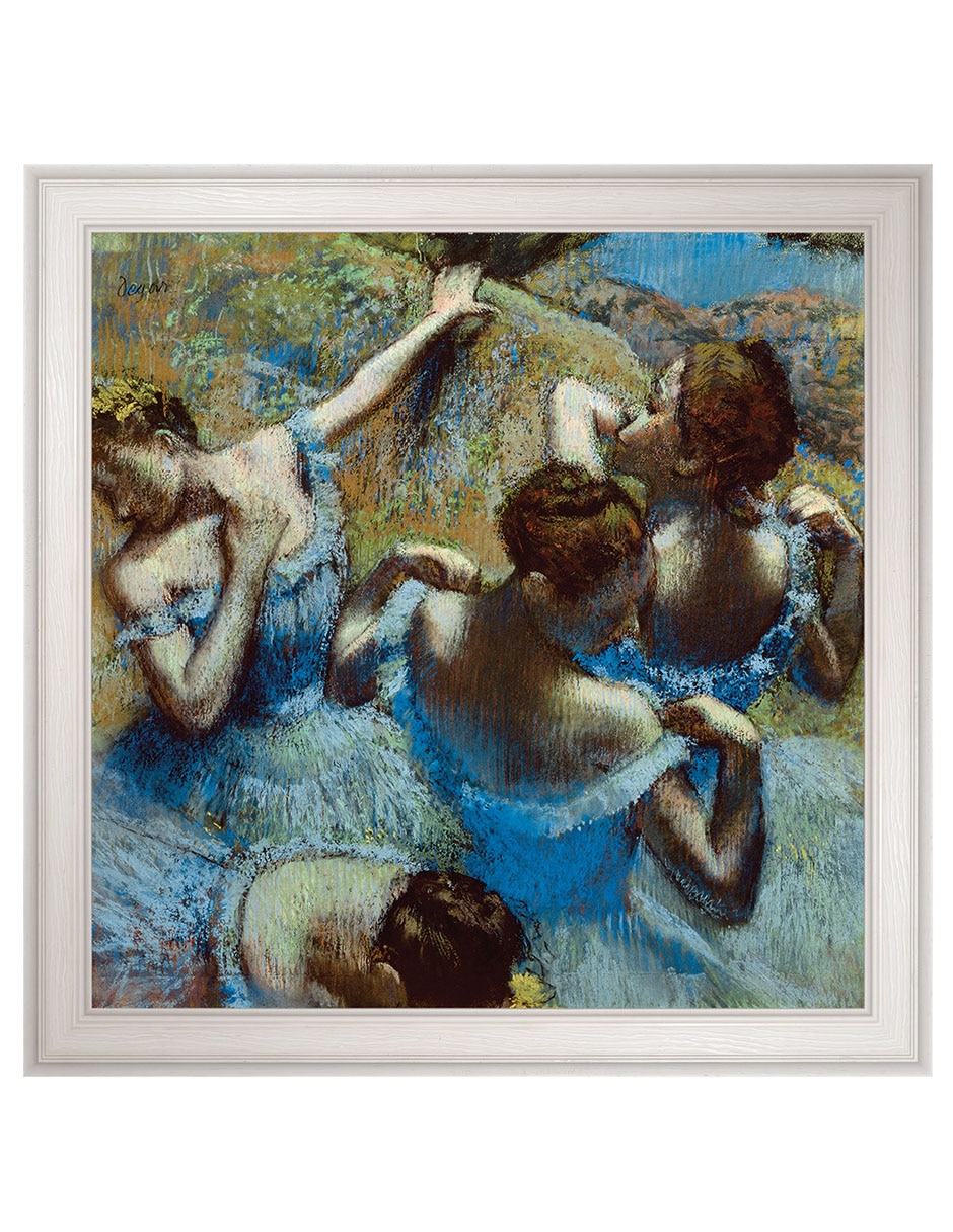 Cuadro decorativo Degas – Bailarinas en azul de Portfolio Arts Group técnica mixta
