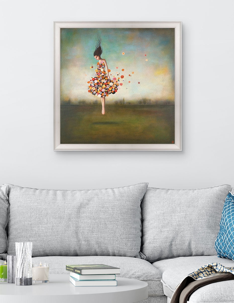 Cuadro decorativo Floración sin límites de Duy Huynh técnica mixta 3