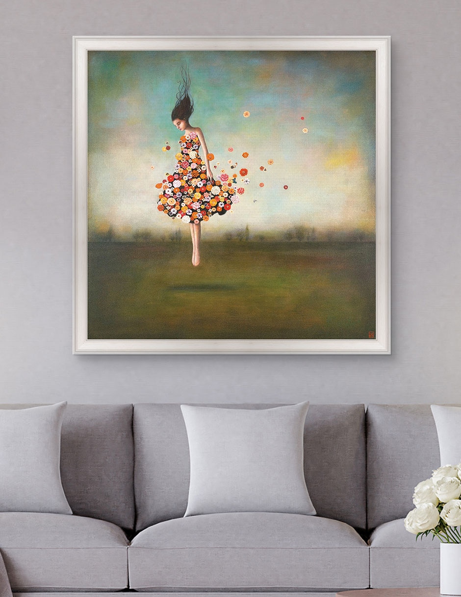 Cuadro decorativo Floración sin límites de Duy Huynh técnica mixta 3