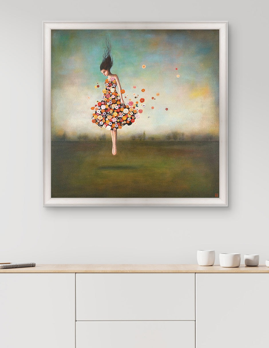 Cuadro decorativo Floración sin límites de Duy Huynh técnica mixta 4