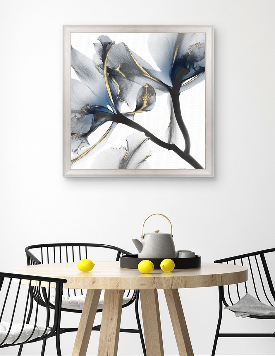 Cuadro decorativo Brillo índigo ciclamen 2 de Albert Koetsier técnica mixta 4