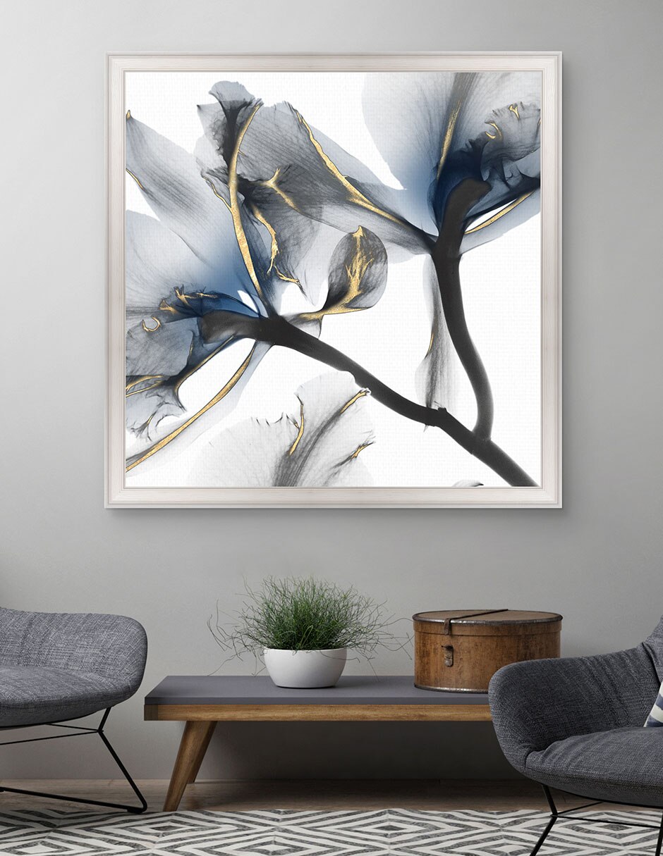 Cuadro decorativo Brillo índigo ciclamen 2 de Albert Koetsier técnica mixta 5
