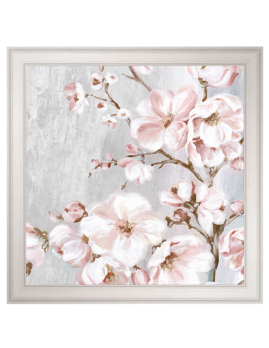 Cuadro decorativo Cerezos en flor de primavera II de Eva Watts técnica mixta