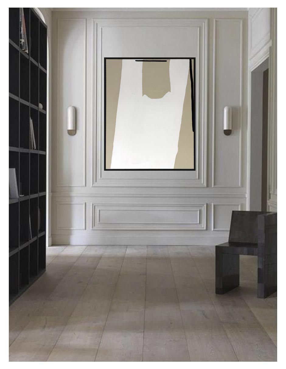 Pintura llano técnica acrílico Minimalista 3