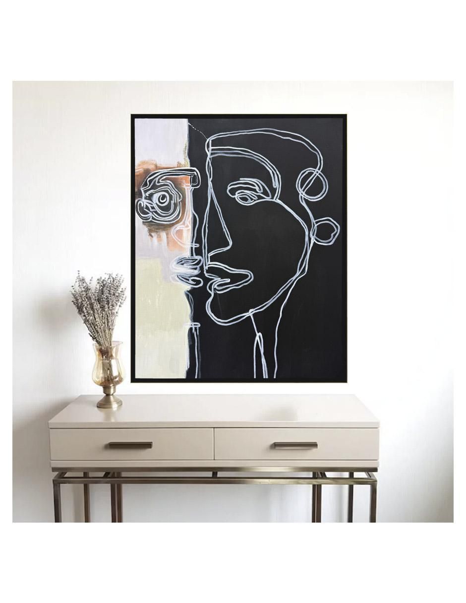 Pintura Mirroronthewall técnica acrílico Minimalista 2