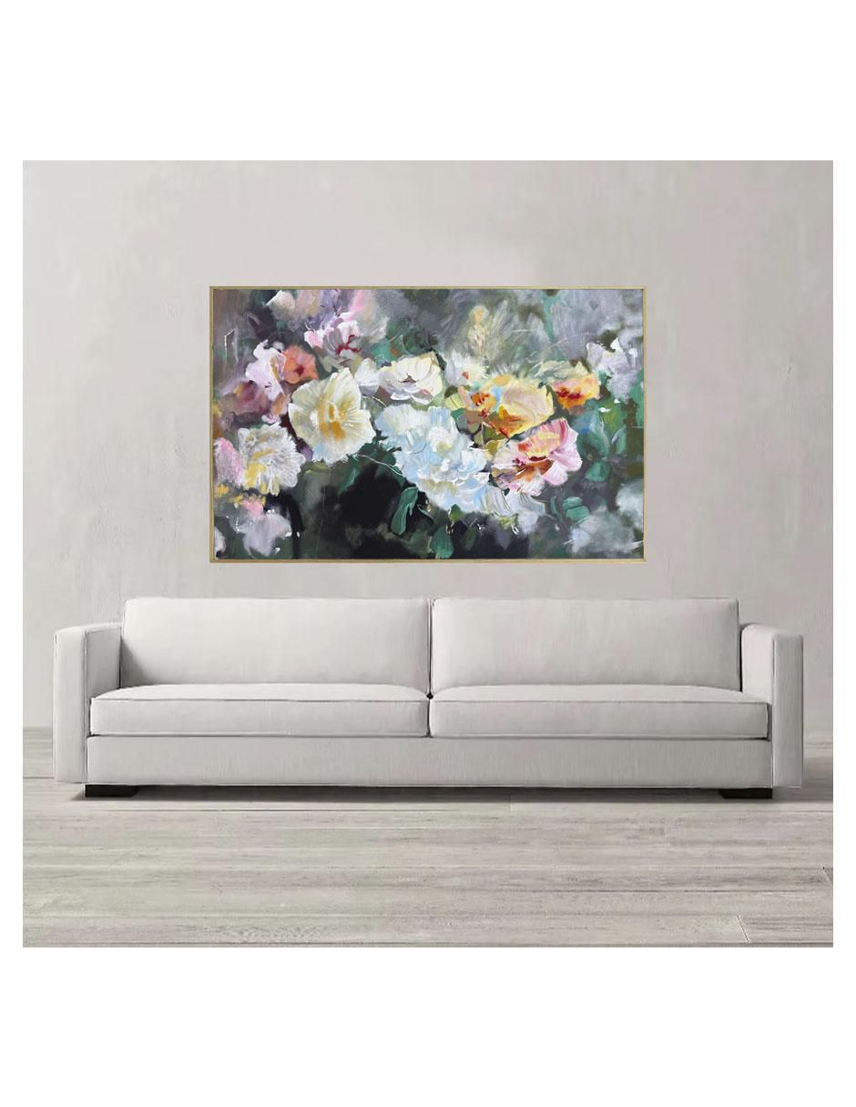 Pintura Flwrs técnica acrílico Flores 2
