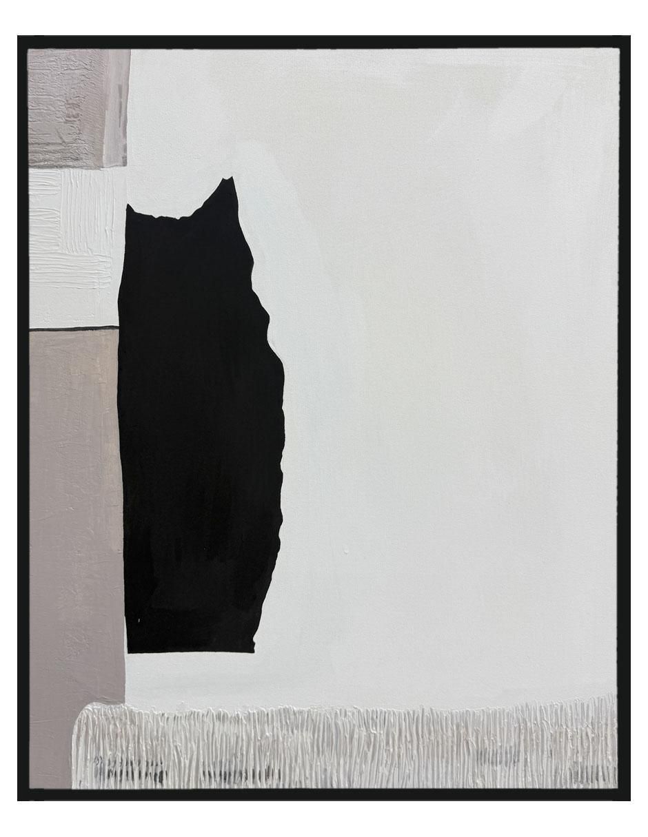 Pintura Contraste I técnica acrílico Minimalista