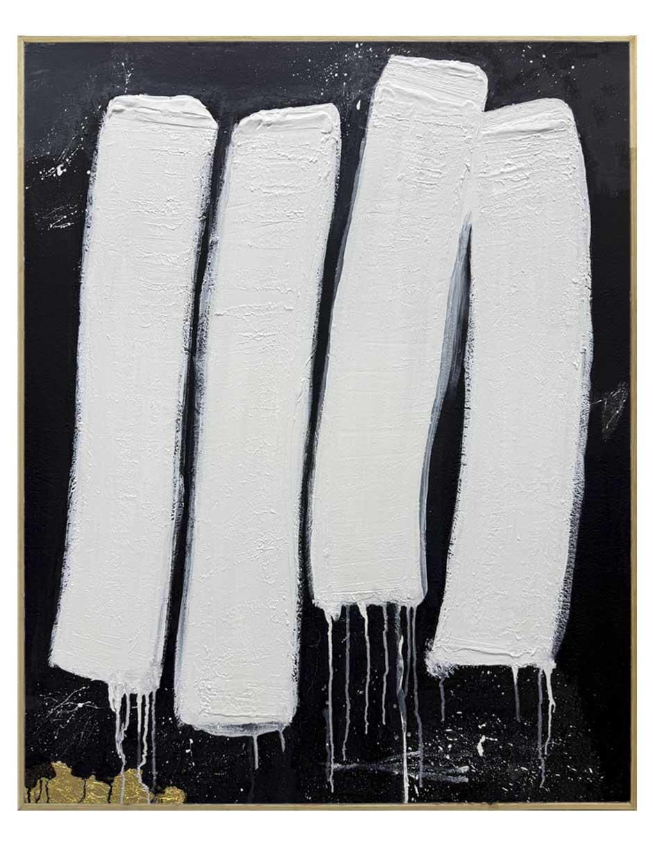 Pintura Contraste IV técnica acrílico Minimalista Pintura Contraste IV técnica acrílico Minimalista