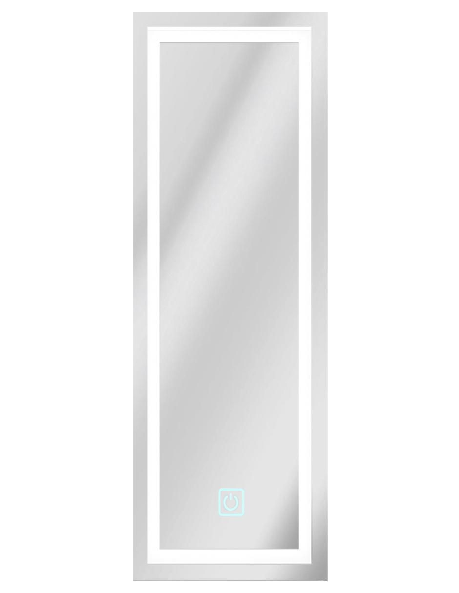 Espejo con luz rectangular