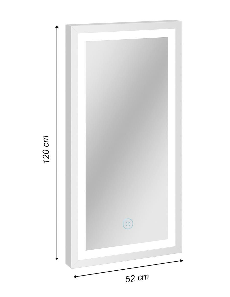 Espejo con luz rectangular 4