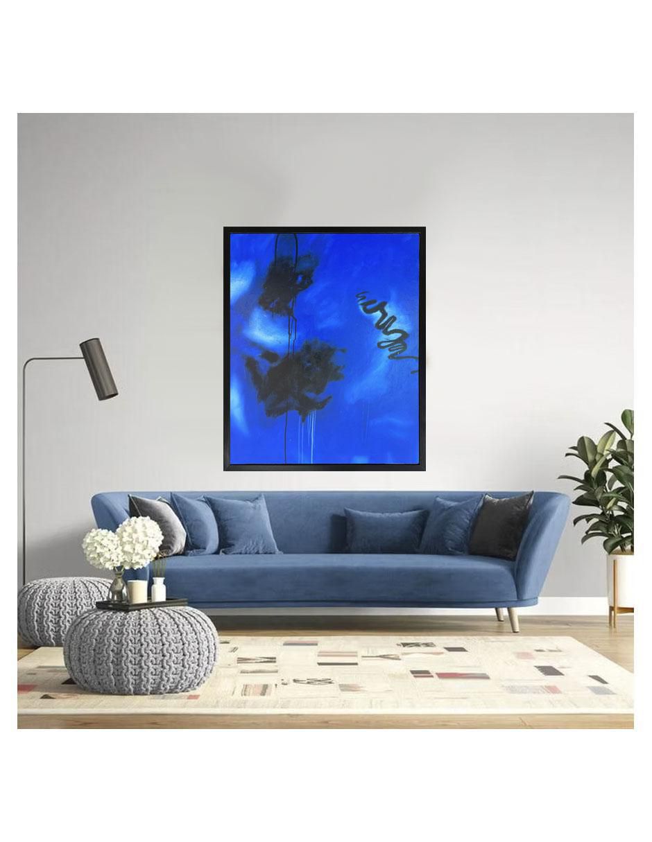 Pintura Azul 3.0 técnica acrílico Abstractos 2
