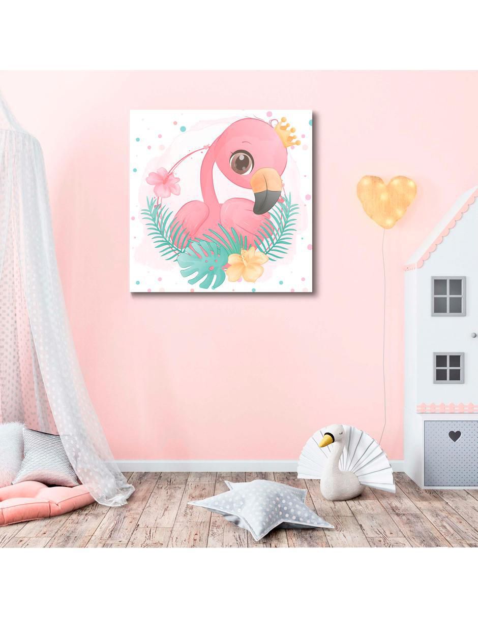 Cuadro decorativo Flamenco Adorable 3