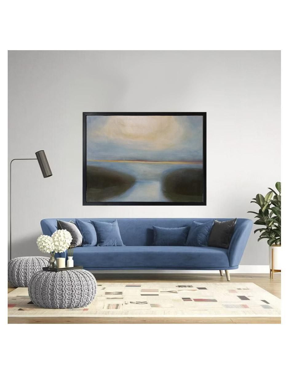 Pintura Sunset técnica acrílico Paisaje 2