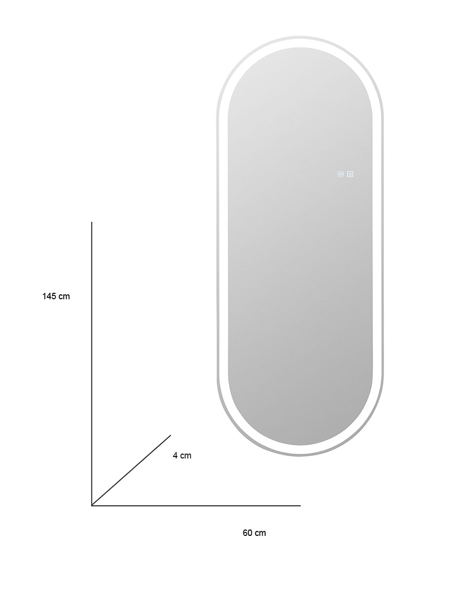 Espejo rectangular Sofia 2